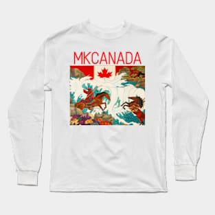 MKCANADA Niagara Falls Light Long Sleeve T-Shirt